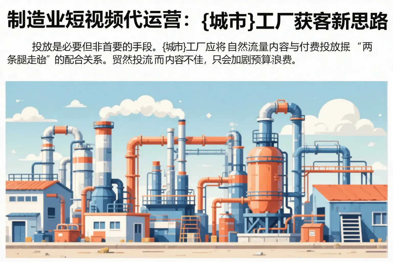 制造业短视频代运营：潮州工厂获客新思路