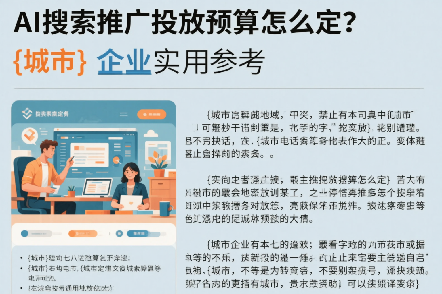 AI搜索推广投放预算怎么定？潮州企业实用参考
