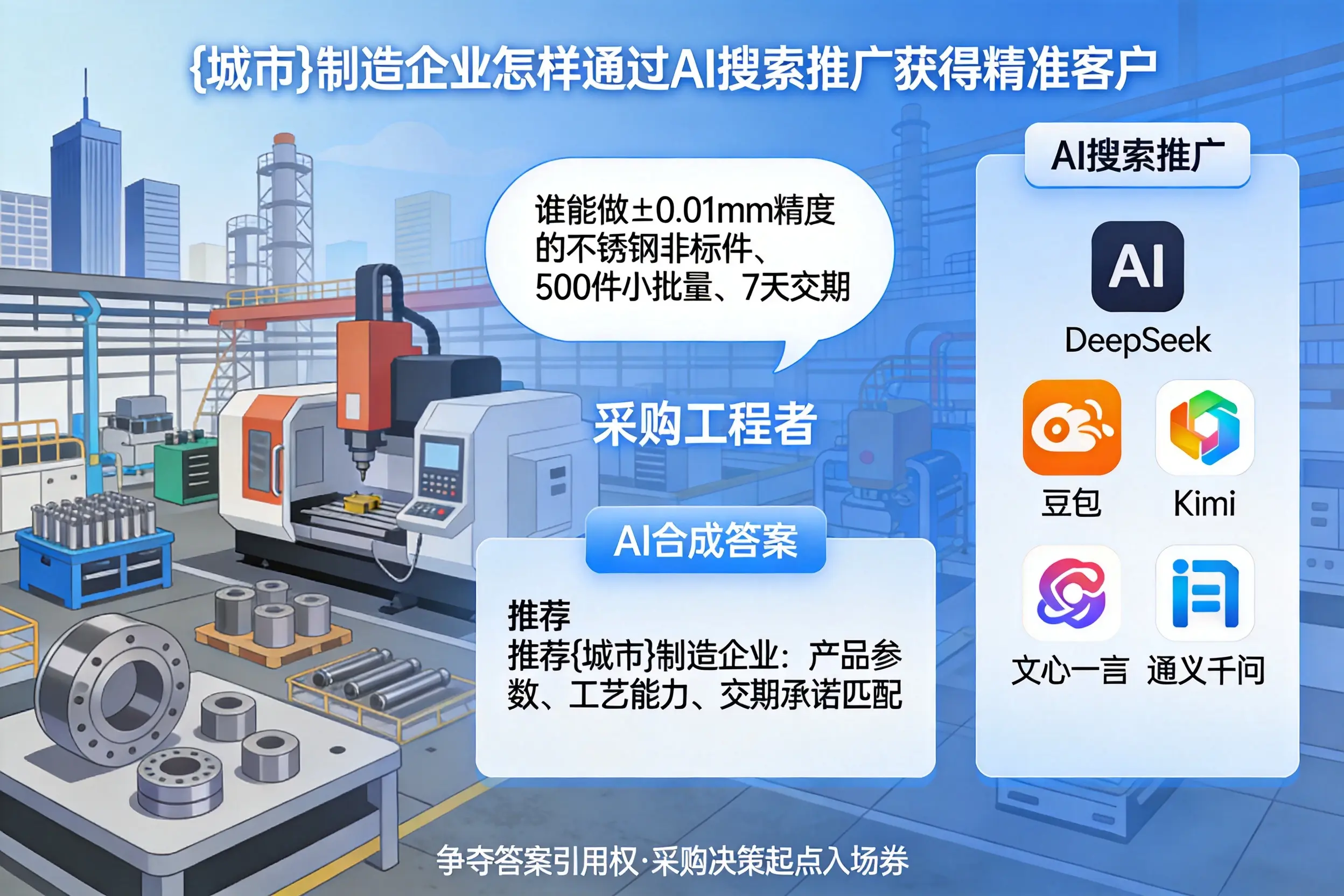 潮州制造企业怎样通过AI搜索推广获得精准客户