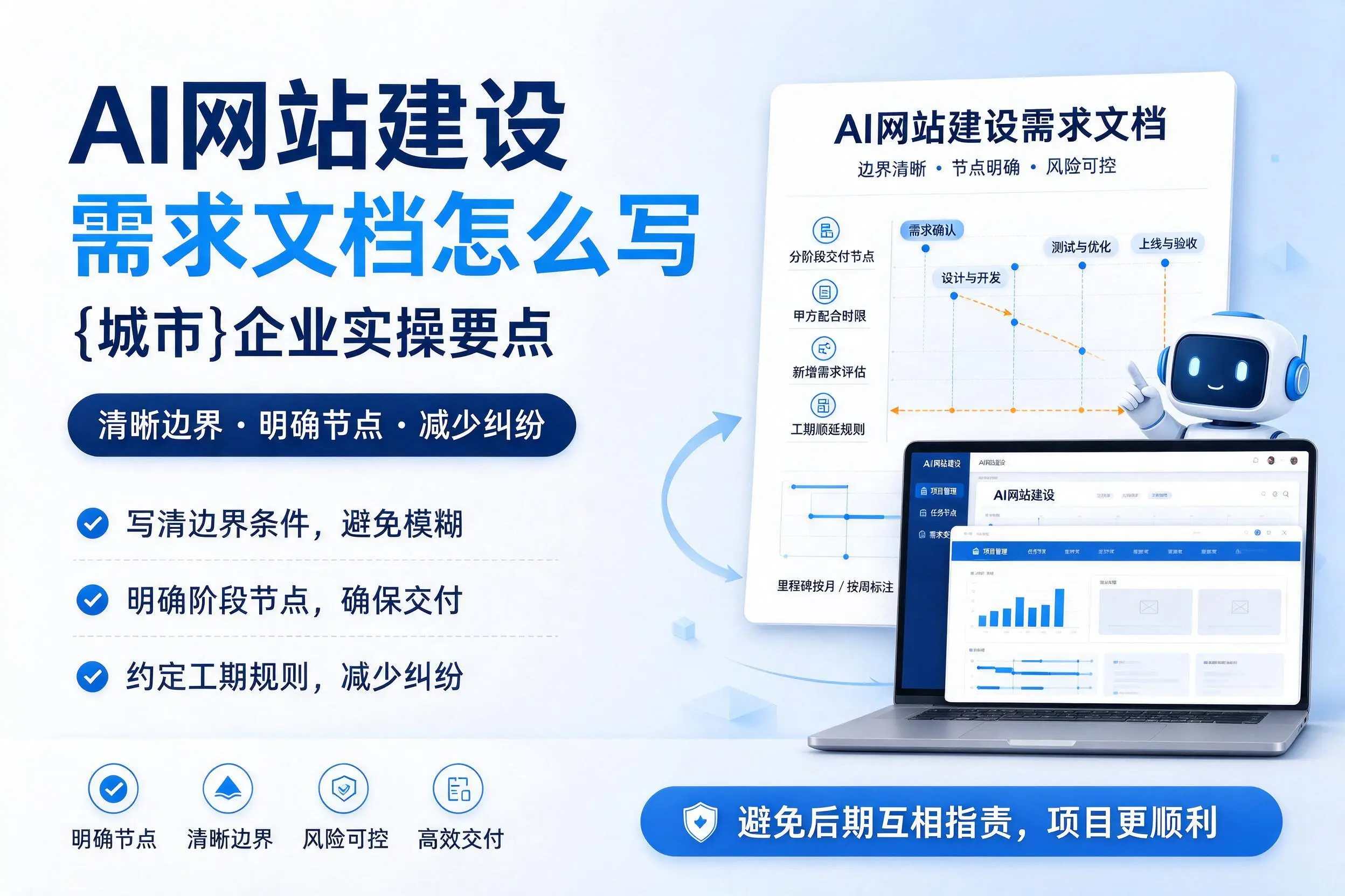 AI网站建设需求文档怎么写,潮州企业实操要点